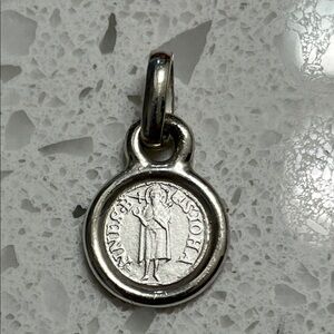 Silver Italian florin Pendant